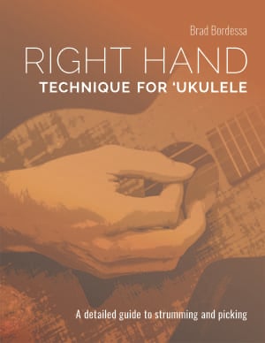 right hand technique for ukulele ebook cover